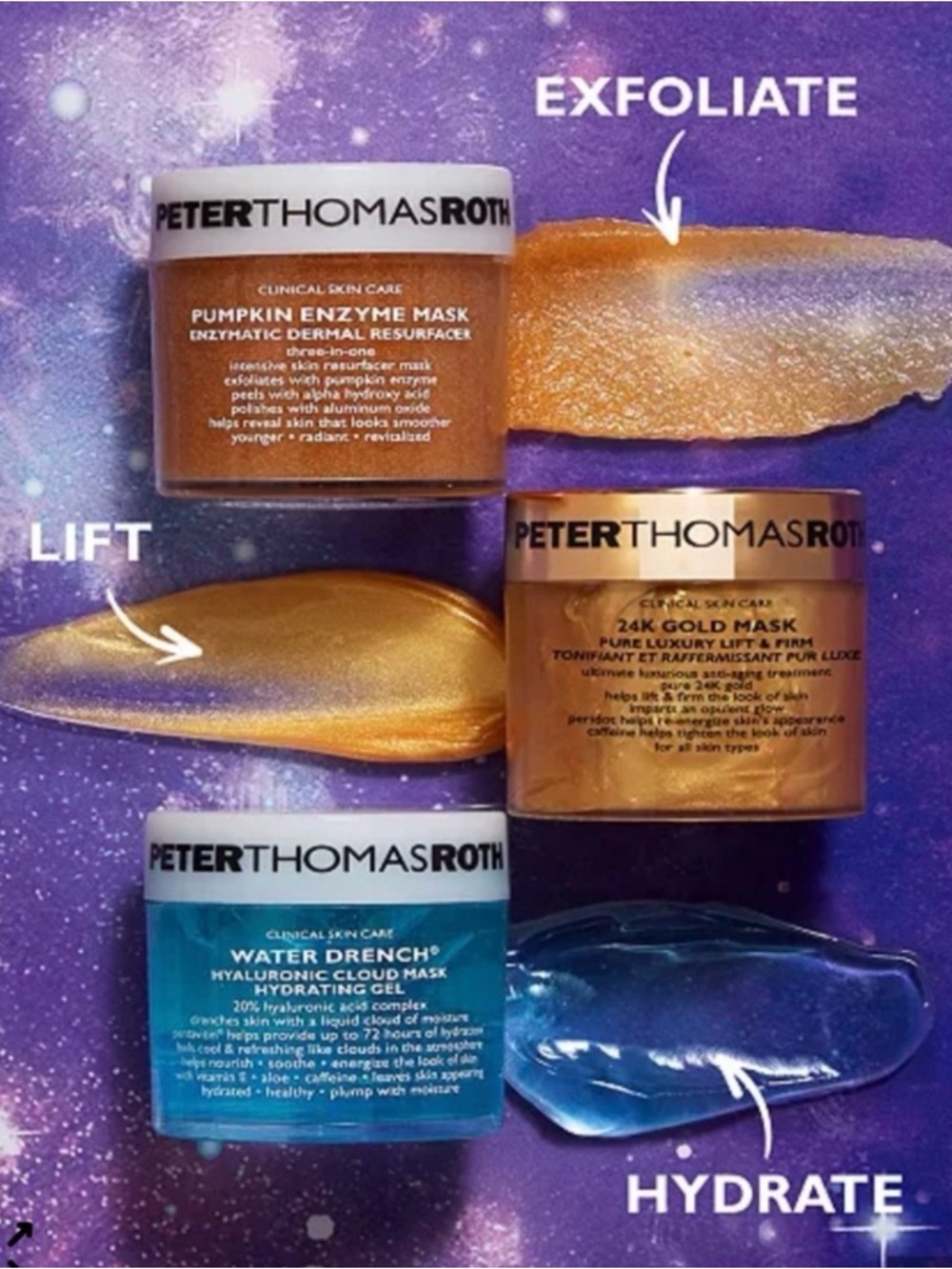 Peter Thomas Roth 3-Piece Mask Kit -NEW - Picture 2 of 3